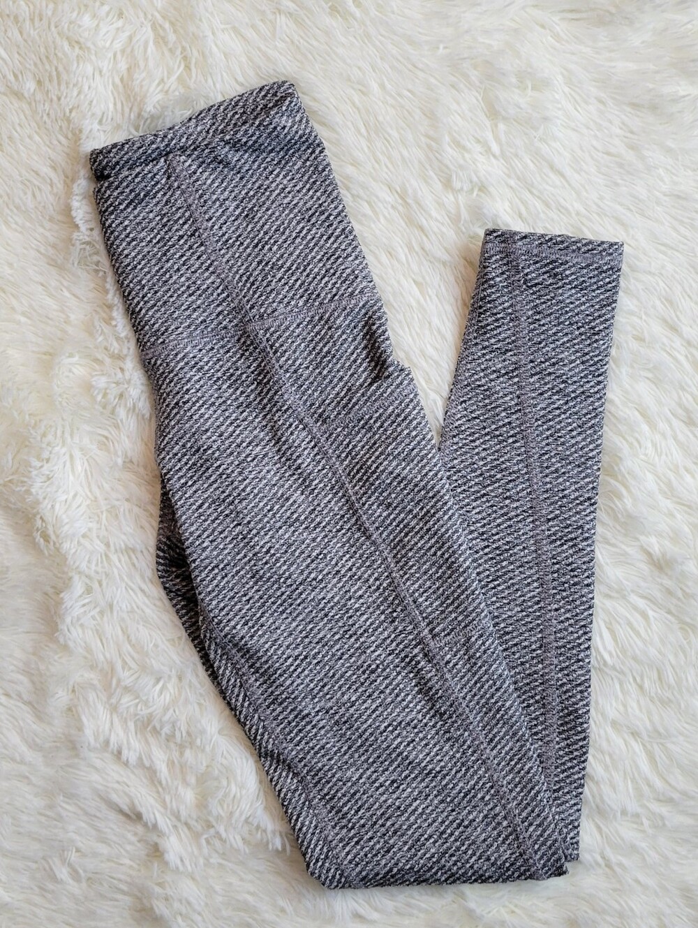 NWOT Champion C9 Womens Urban Fit Striped Leggings Side Phone Pocket XS